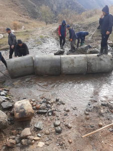 Мазар - Суу айылынын Сөгөт участкасынын жайлоого барчуу жолдору оңдолду